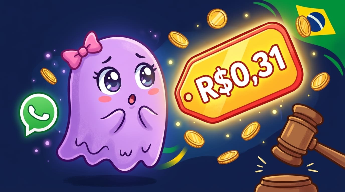 Meta Cobra R$0,31 por IA no WhatsApp Após CADE Barrar o Ban