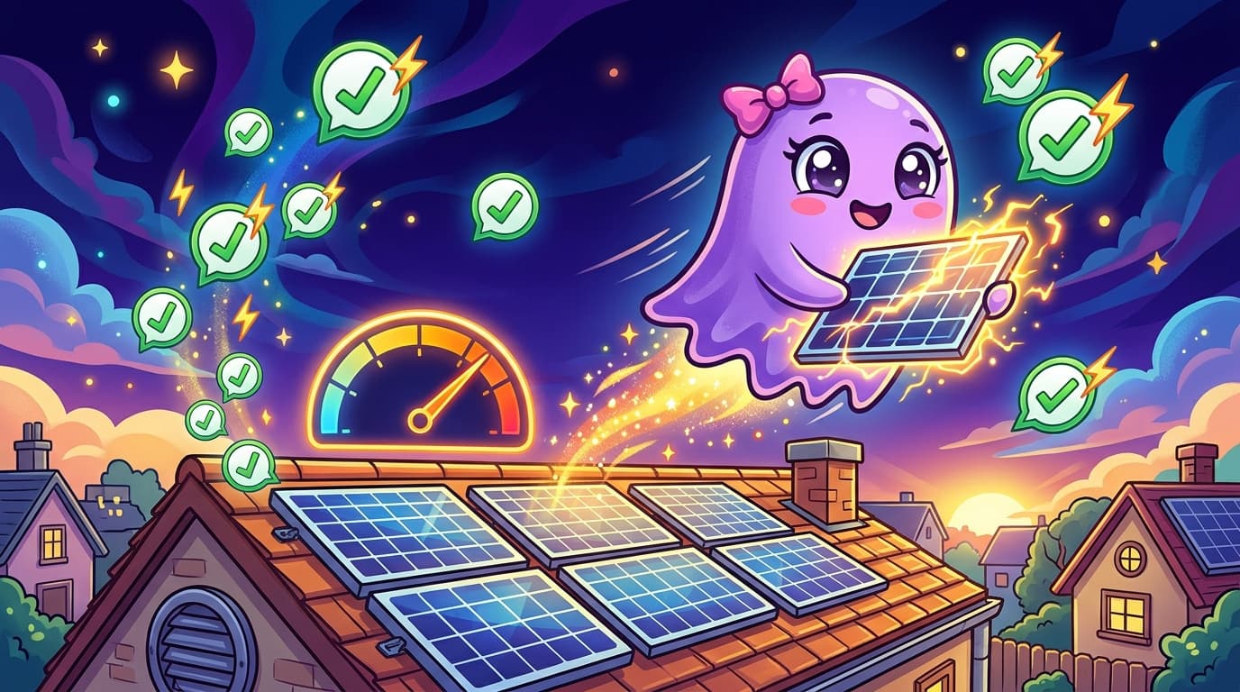 Instaladora Solar + Verboo: Lead Qualificado em 10s [Build]