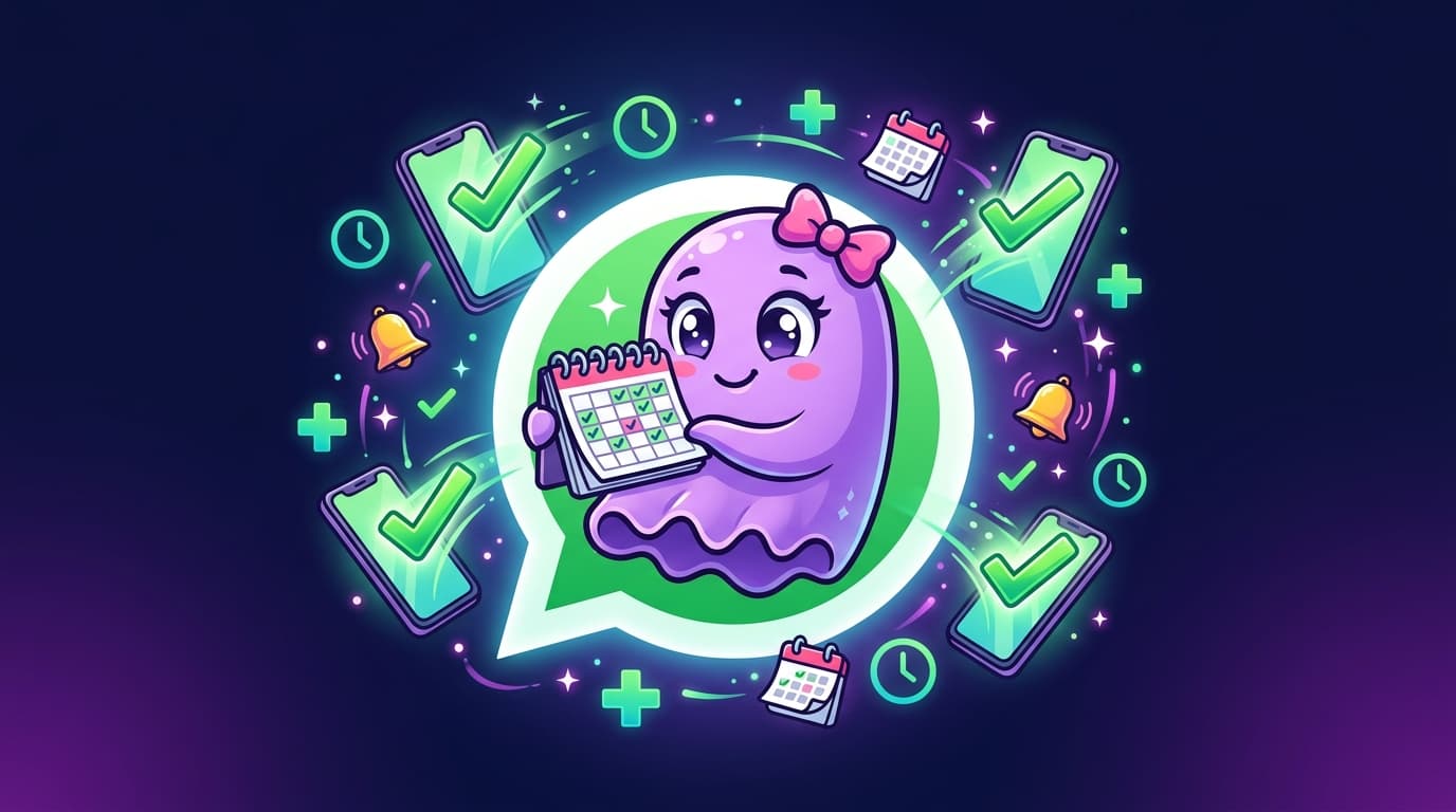Chatbot de Agendamento no WhatsApp Elimina 70% do No-Show