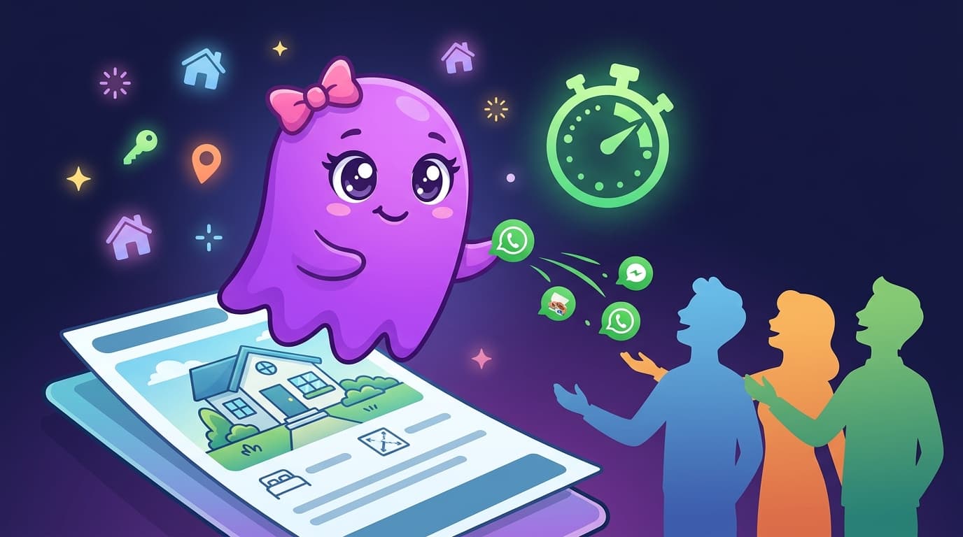 Imobiliária Perde 78% dos Leads. Bot WhatsApp em 20 Minutos.