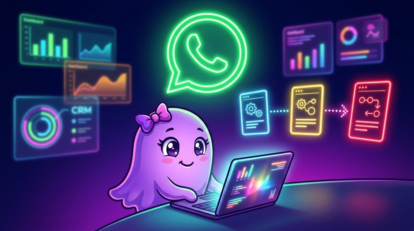 Pipeline de Vendas no WhatsApp: Zero ao CRM em 1 Hora