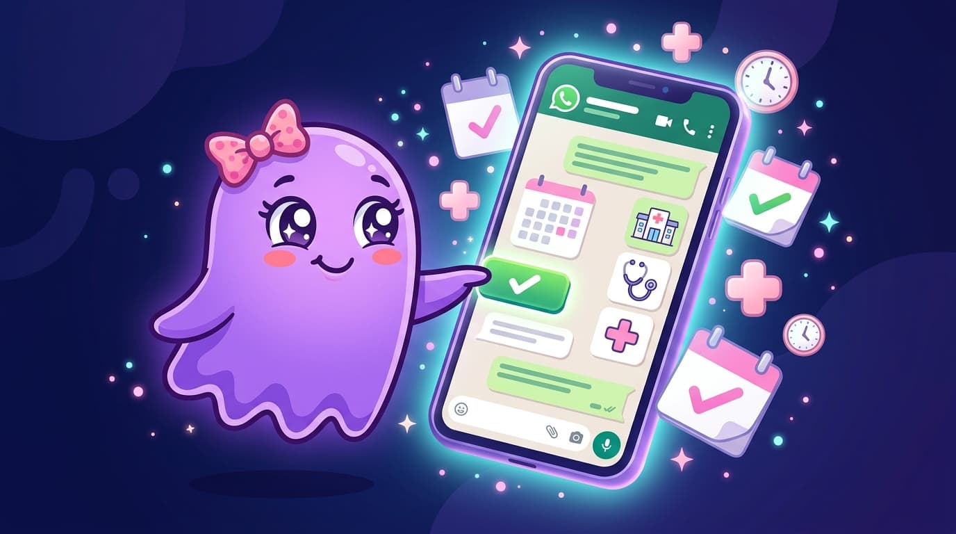 De 28% Para 5% de No-Show: Agente de Agendamento no WhatsApp