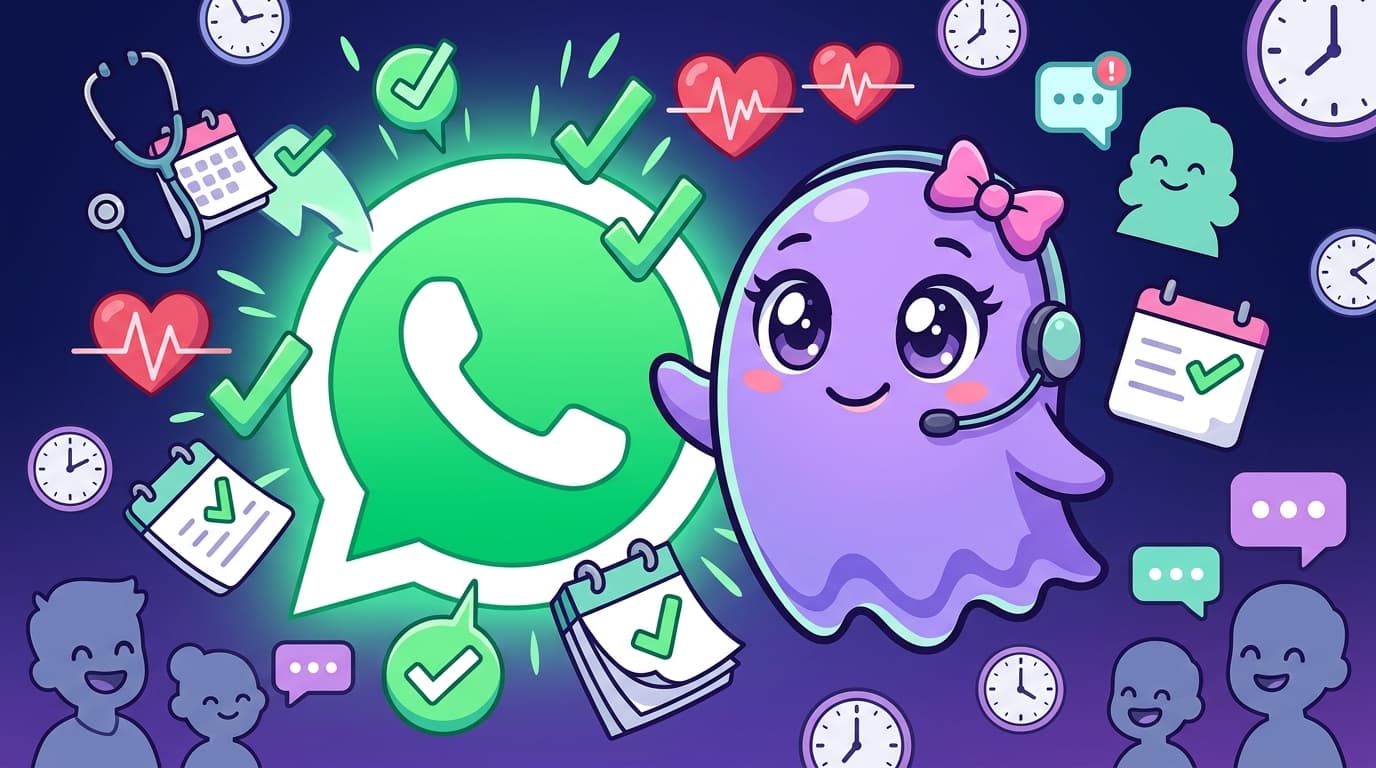 Clínica Reduz No-Show de 28% Para 4% com Agente WhatsApp