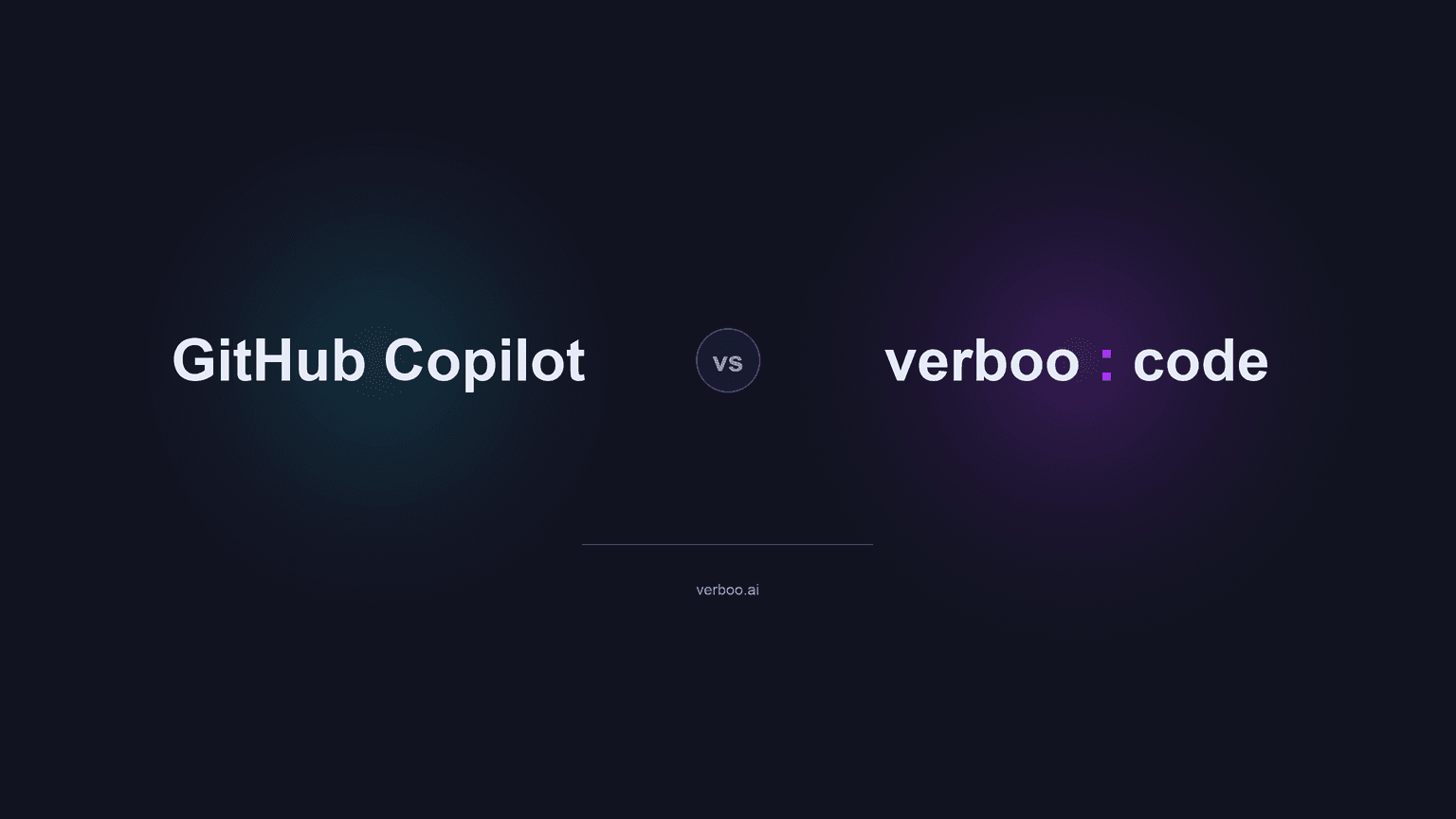 GitHub Copilot vs Verboo Code: token credits or unlimited tokens