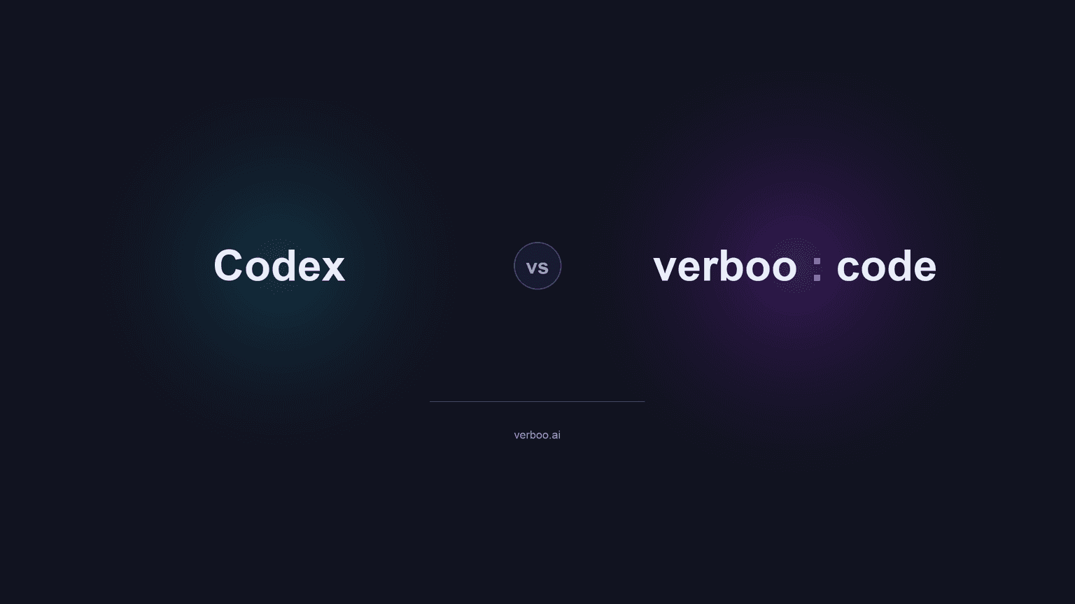 Codex vs Verboo Code: message quota or unlimited tokens